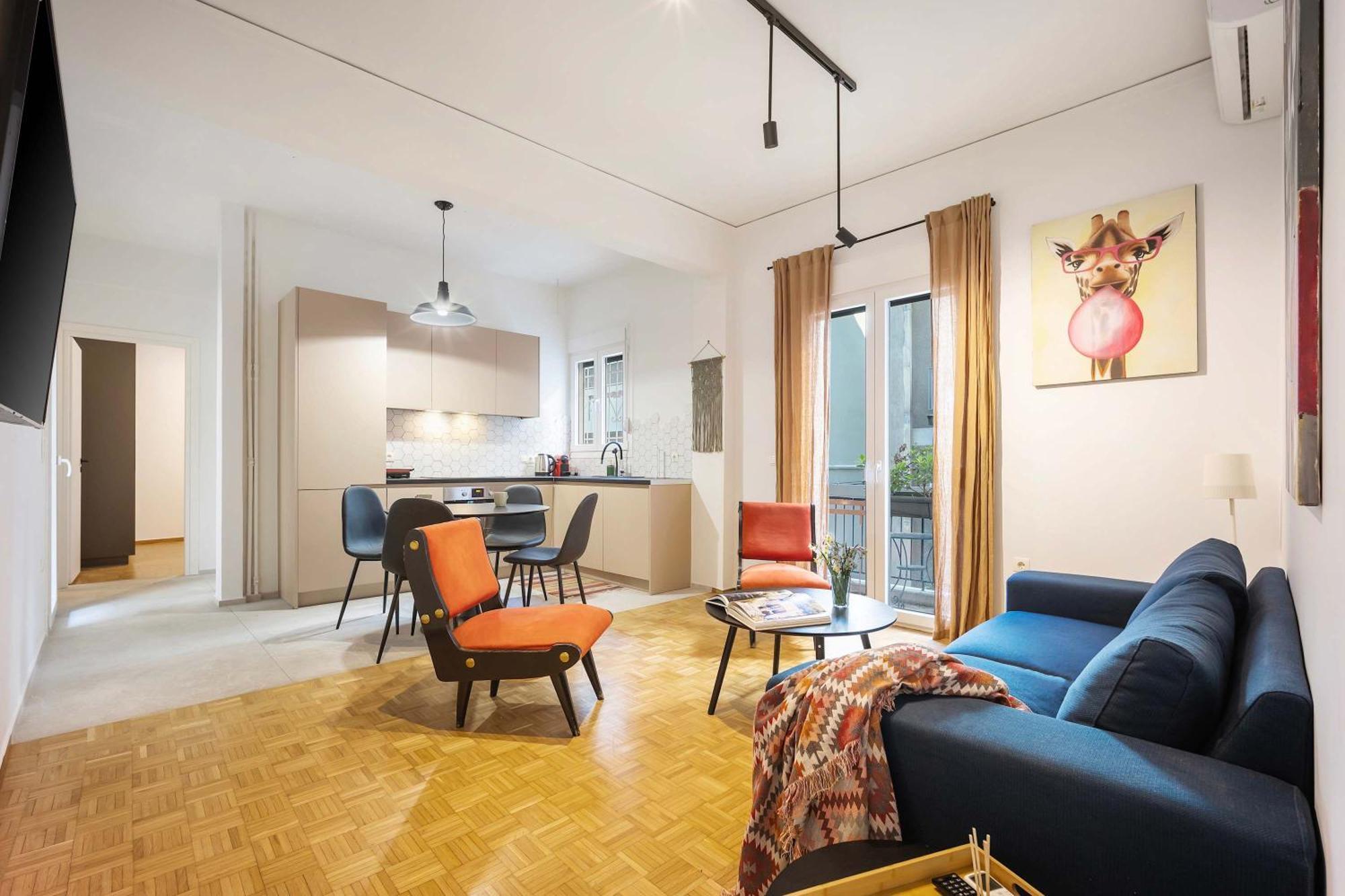 O&O Group - Eclectic Chic Thissio Apartment Atenas Exterior foto